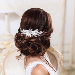 Bridal hair comb Rhinestone hair comb Crystal hair comb Bridal hair piece Wedding hair comb Rhinestone hair piece Crystal hair piece