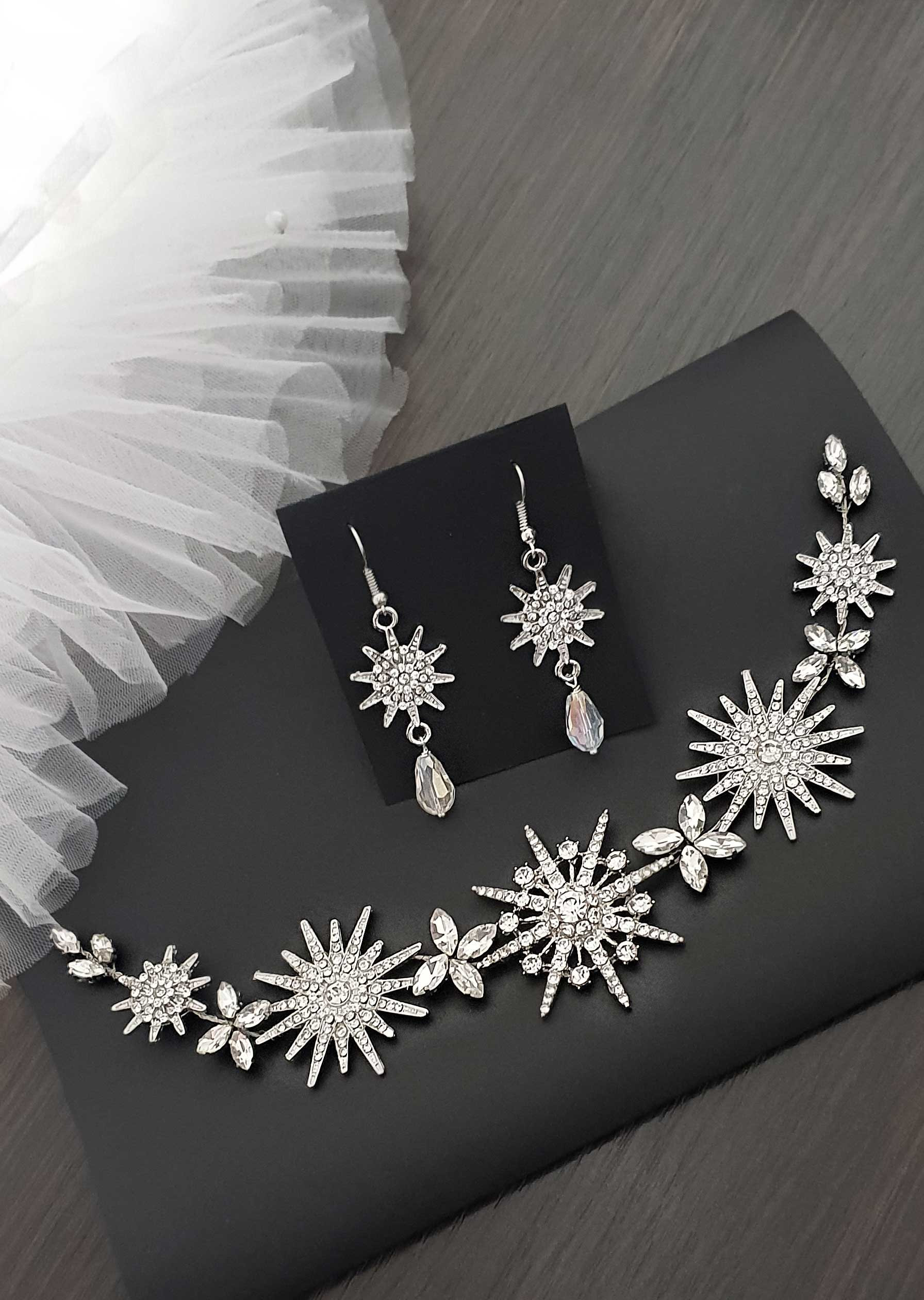 Star hair accessories Star Headband Backside Tiara Celestial Etsy