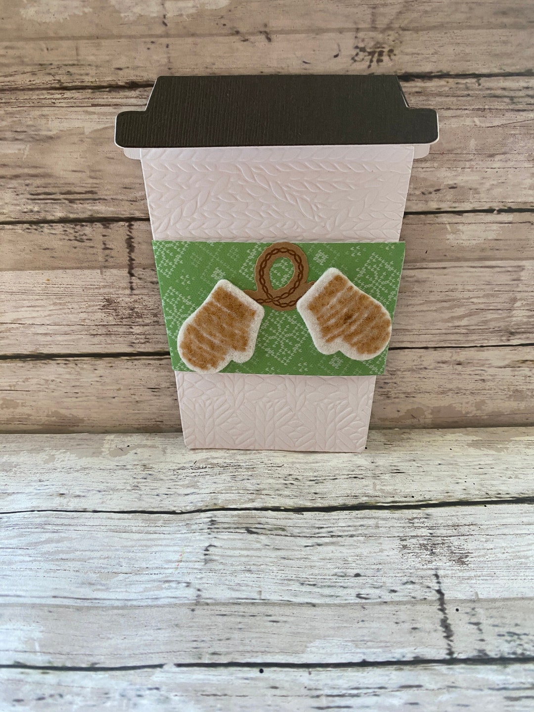 Gift Card Holder Christmas Gift Card Holder Coffee Cup Gift Card Holder