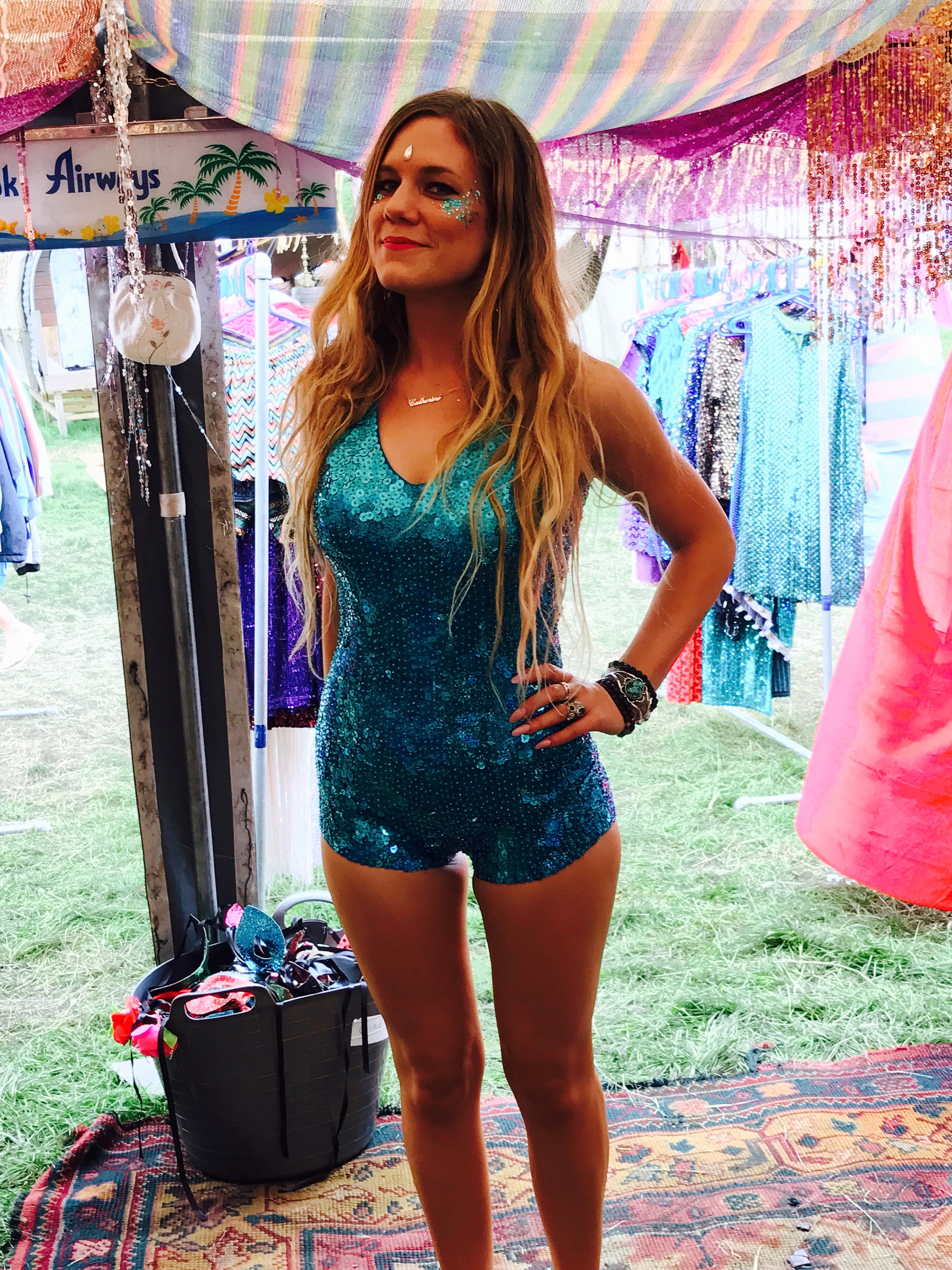 Blue Sequin Bodysuit for Woman Bodysuit Women Metallic Rave Etsy