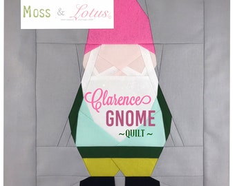 CLARENCE GNOME QUILT {No. - 21} | pdf pattern // fpp