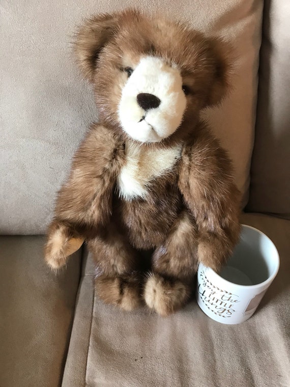 real mink teddy bears