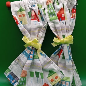 Miniature House Themed Curtain Collection 1 12 Scale