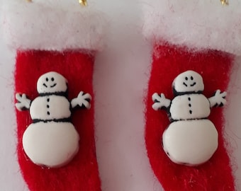 Miniature Christmas Stockings 1 12 Scale