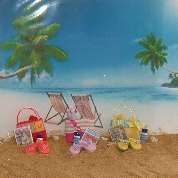 Miniature Beach Flip Flop Collection 1 12 Scale