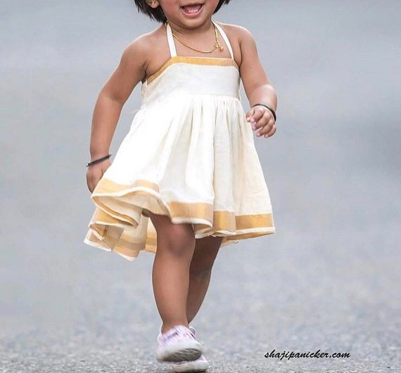 baby onam dress