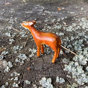 Miniature deer, handmade deer, deer figurine image 4