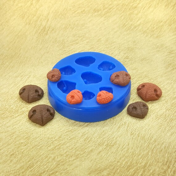 Mould #463 Three dog/'s noses mold for clay doll making