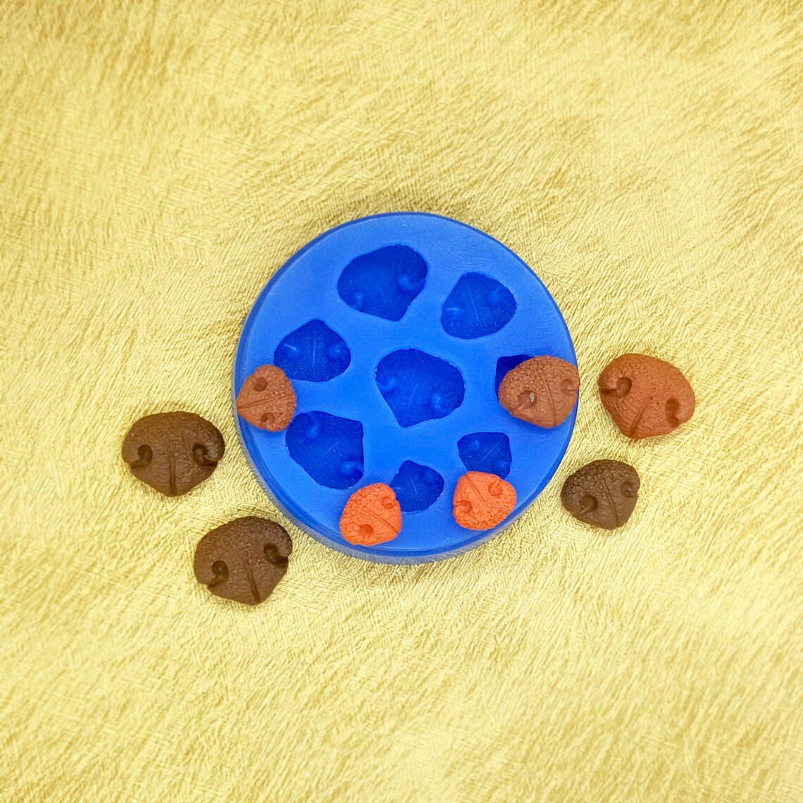 Mould 636 Small dog's noses mold for clay doll making Etsy