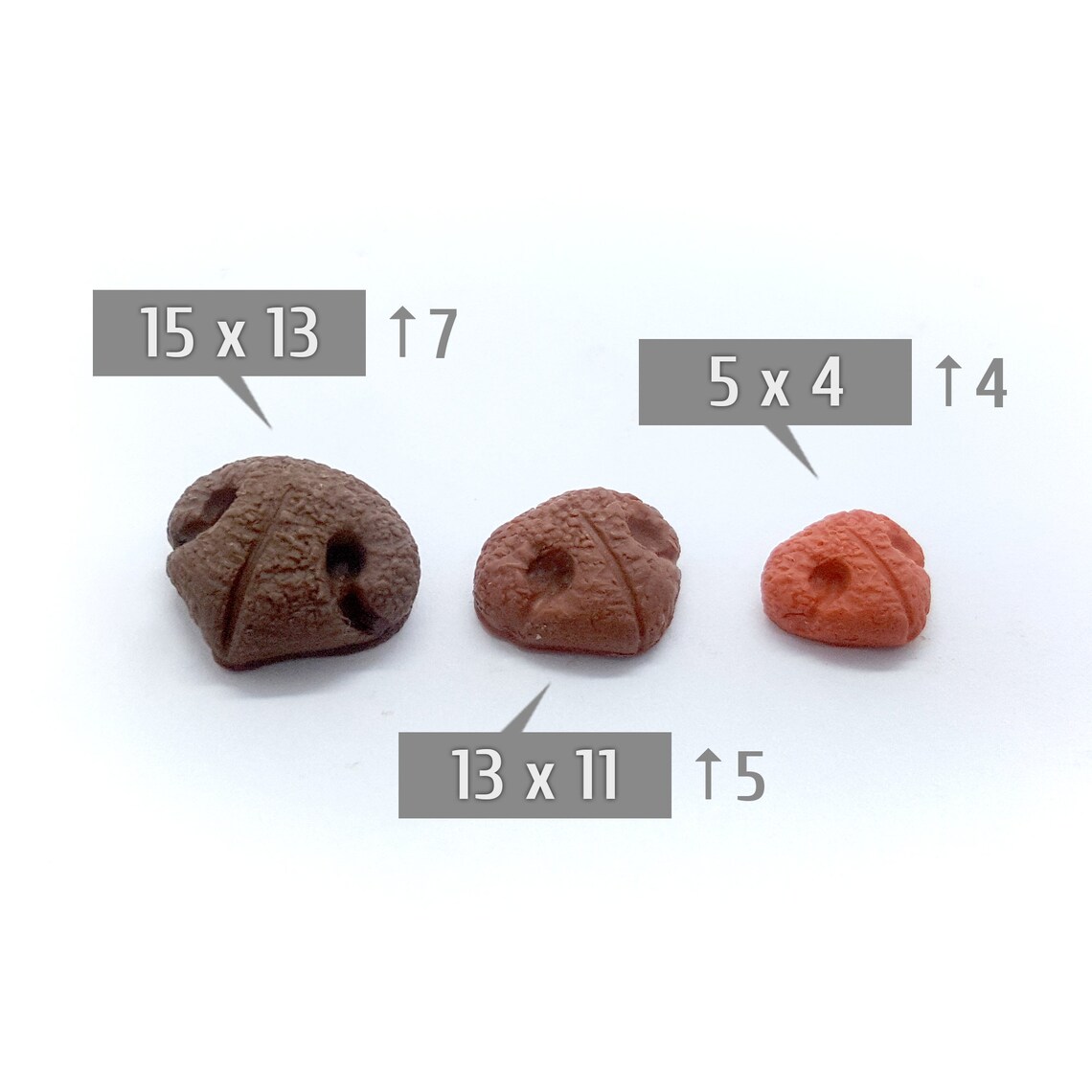 Mould 636 Small dog's noses mold for clay doll making Etsy