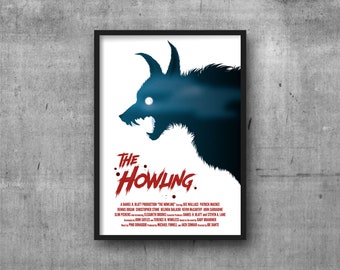 The Howling | Design | Poster | Print  (Frame Not Included)