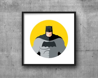 Dark Knight Returns | Illustration | Design | Print (Frame not included)