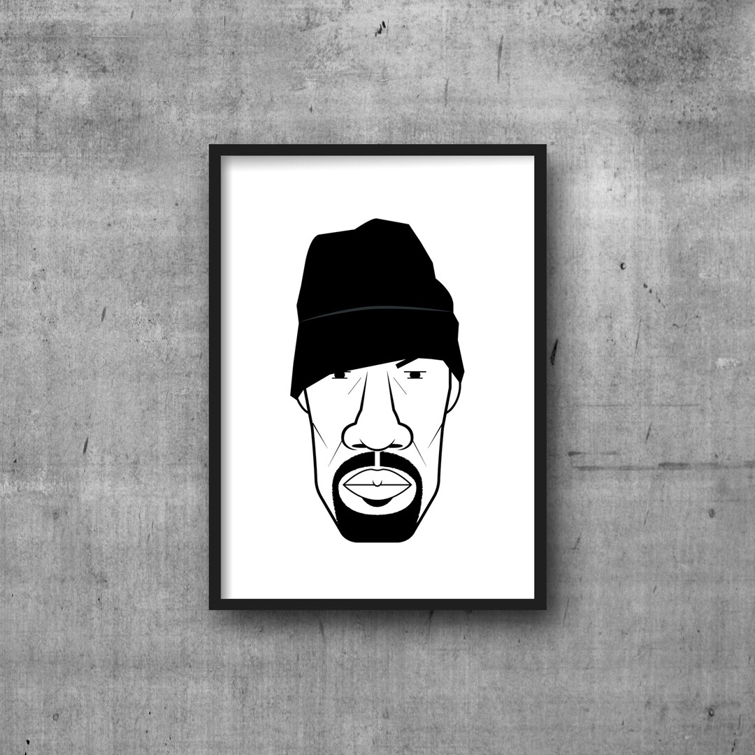 Redman Design Redman Illustration Design Poster Print frame Not Included - Etsy