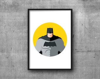The Dark Knight Returns | DC | Illustration | Design | Poster | Fan Art | A3
