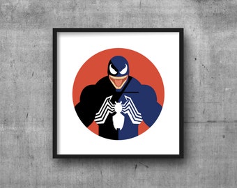Venom | Illustration | Design | Print (Frame not included)