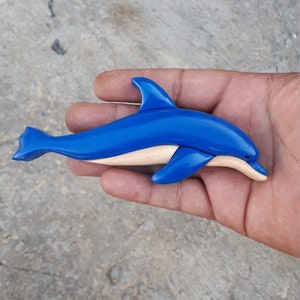DOLPHİN INTARSIA , magnet, intarsia, intarsia wooden art, wild life, home decor, wall decor, animal, Wooden Magnet,  refrigerator magnet