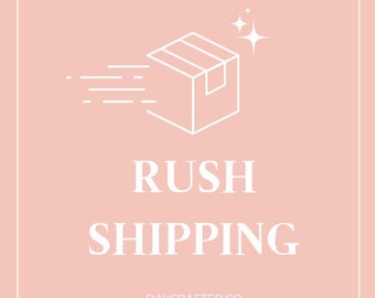 Rush Shipping Priority Mail (3 Day Shipping)