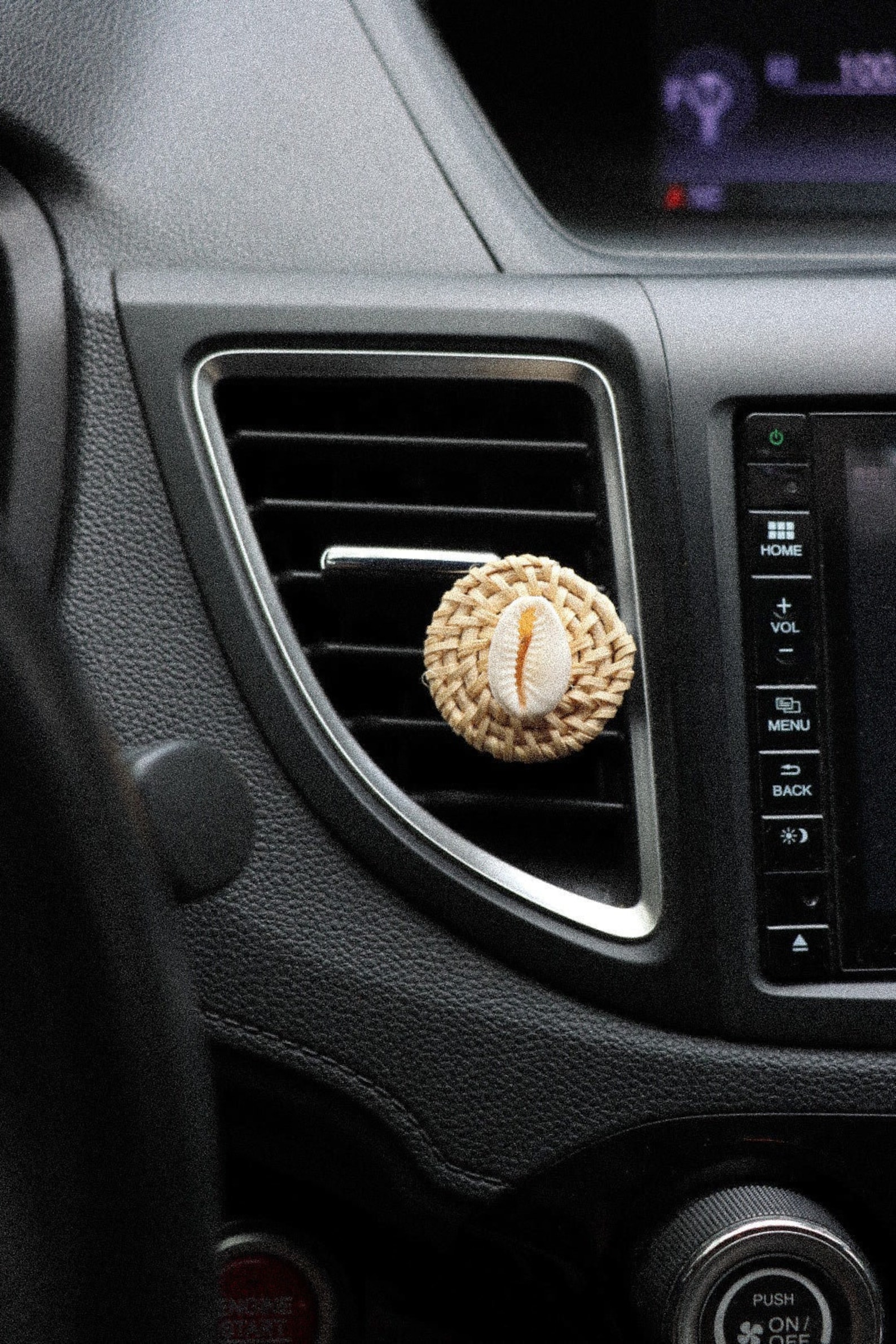 Cowrie Seashell Vent Clip