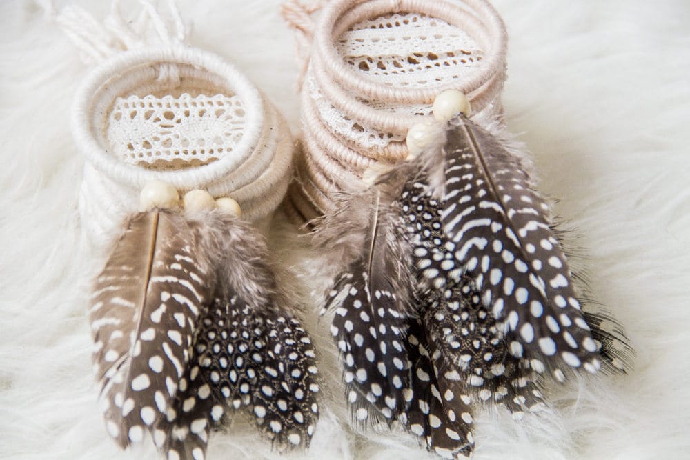 Bohemian Mini Dreamcatcher Favor Set Boho Wedding Favors Etsy