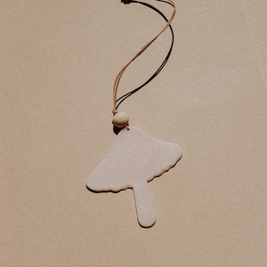 Mushroom Essential Oil Car Diffuser, Rear View Mirror Car Charm, Mushroom Car Decor, Air Freshener, Boho Car Accessory, Interior Car Decor