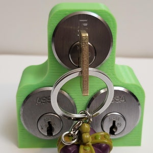 Mortise Lock Shelf Desk Display Mount Stand - Locksport/Lockpicking