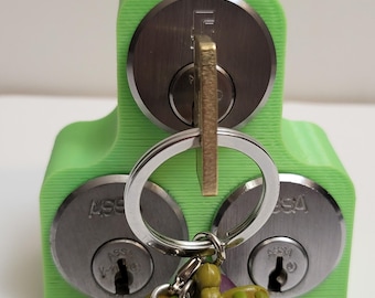 Mortise Lock Shelf Desk Display Mount Stand - Locksport/Lockpicking