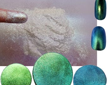 Liquid Diamonds - Chameleon Sparkle Color Shift/Color Change Glitter Acrylic Nail Art Polish! Free Shipping!