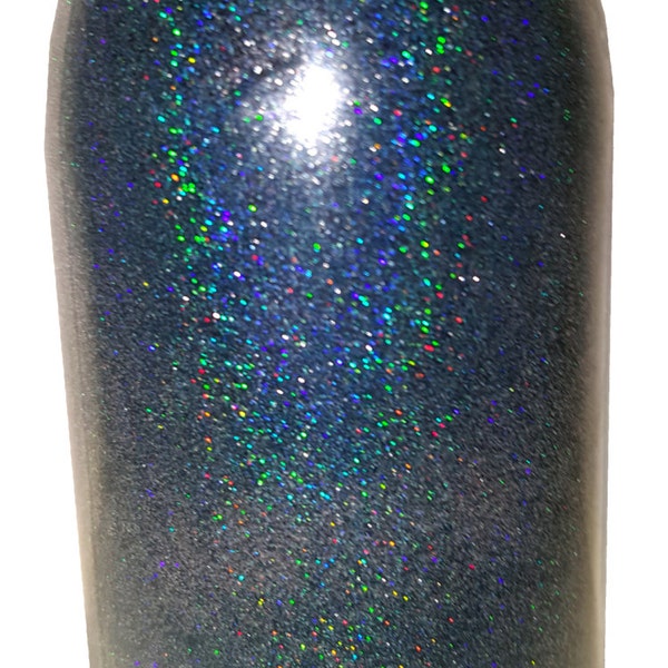 Black Prism Holographic Nail Art Glitter. True Ultra Fine Multi-Color Nail Polish Glitter. Free Shipping!