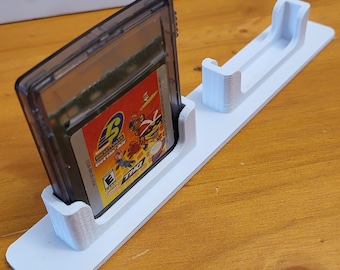 Nintendo Game Boy Game Cartridge Double(2) Display Stand - GB GBC GBA Collector