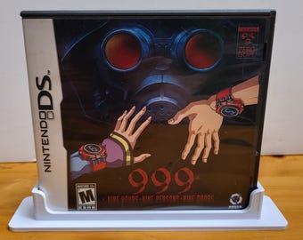 Nintendo DS Game Case Display Stand - NDS Collector Display Shelf Mount