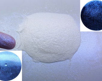 Liquid Diamonds - Blue Sparkle Holographic/Iridescent Glitter Acrylic Nail Art Polish! Free Shipping!