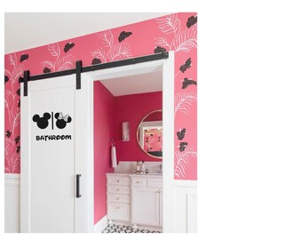 Disney Bathroom Etsy