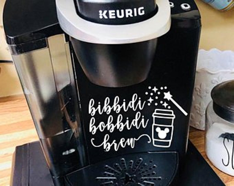 Keurig Vinyl Decal Coffee Etsy
