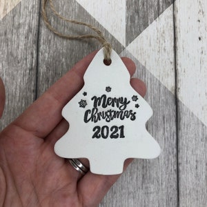 Christmas 2023 ornament, Christmas decoration, Christmas ornament, Christmas tree decoration, clay Christmas ornament, year ornament, 2023