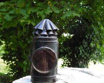 Vintage lantern. Old French Lantern.