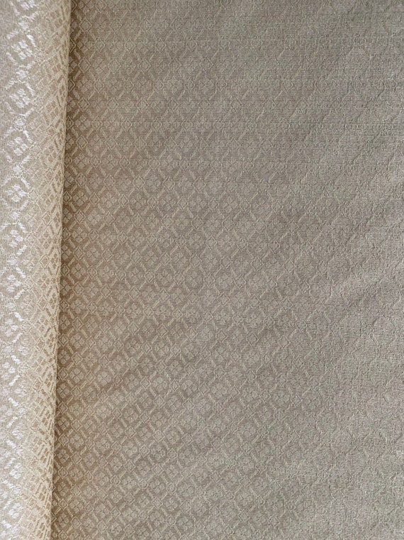 Mustard Gold Fabric Remnant Sale Shimmery Silky Home Etsy