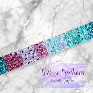 Watermelon Splash Summer Watermelon 7/8&quot; 1.5&quot; Grosgrain Ribbon by the Yard