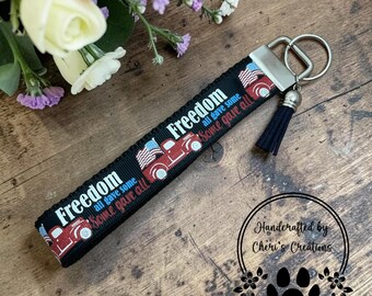 Freedom Truck Wristlet Keychain