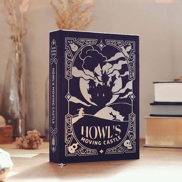 Howl’s Moving Castle Rebound Book | Special Edition, Handmade, Foil Cover, Custom Book Binding