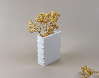 Book Vase | Bookmark Holder | Desk Accessories | Gift Ideas for Readers and Literature Lovers