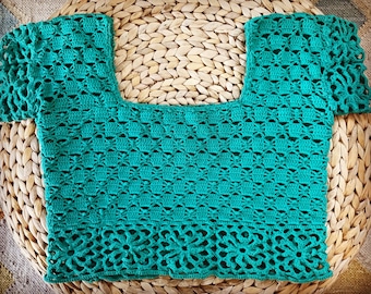 Crochet Handmade Summer Women’s Top