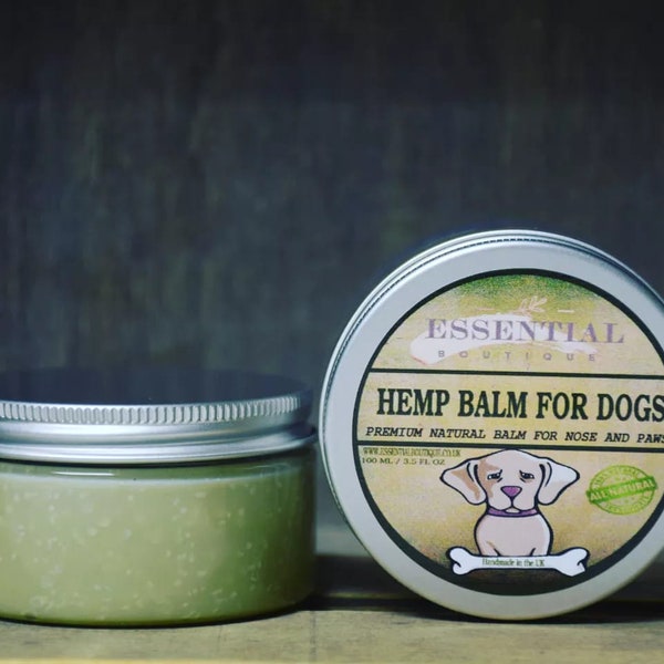 Hemp Balm For Dogs With Hemp Soothing And Comforting Healing Rash Allergy 100ml