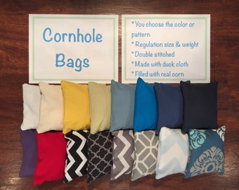 Regulation Custom Cornhole Bags