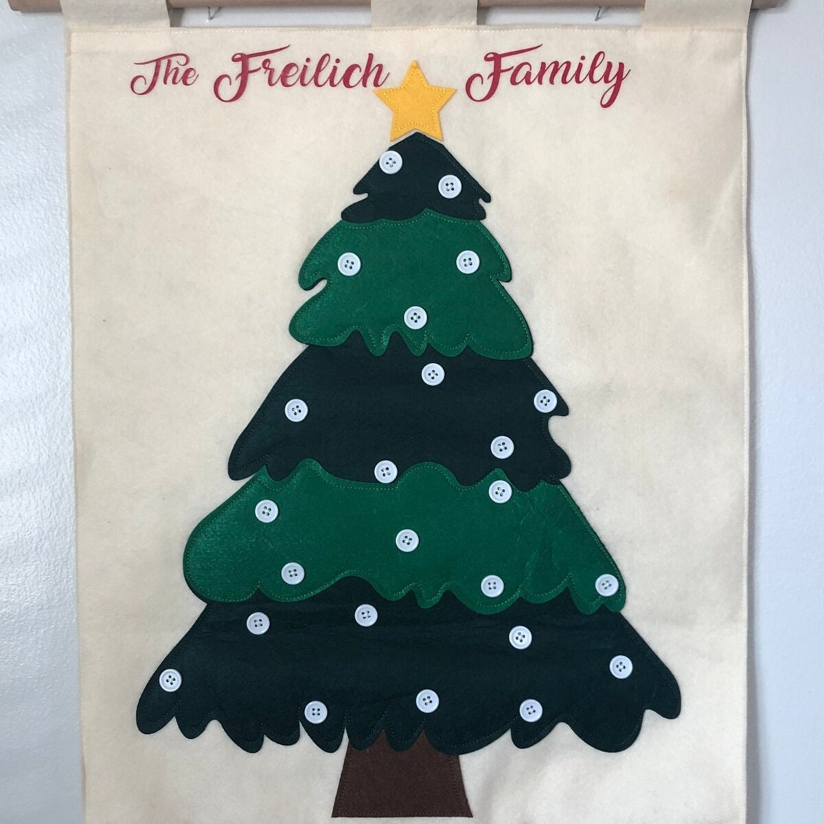 Christmas Tree Advent Calendar