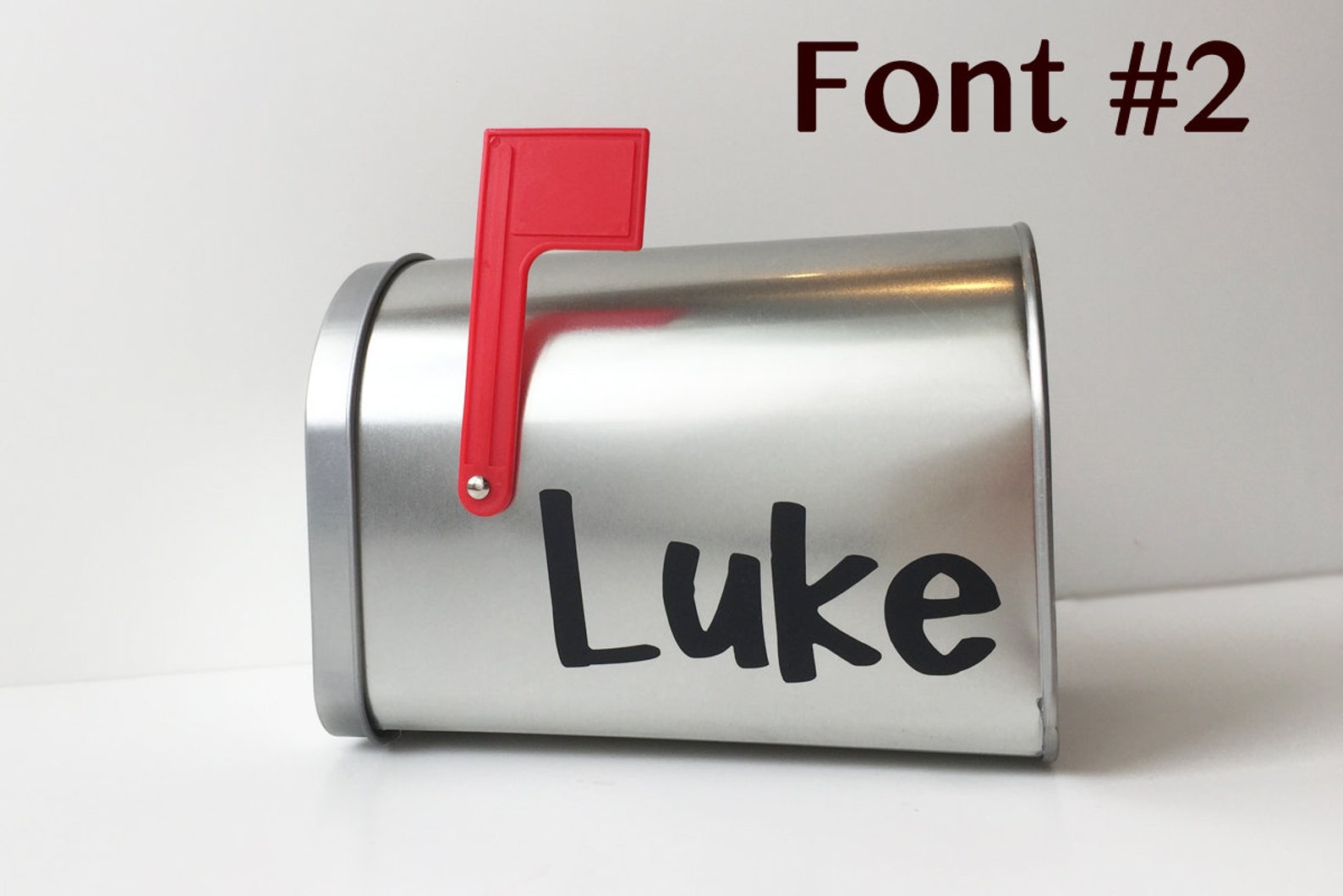 Personalized Metal Mailbox Christmas Mail Box Valentines Etsy