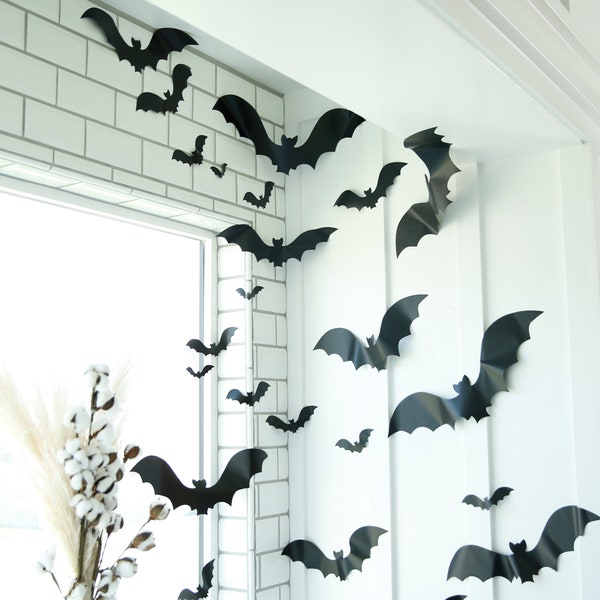 Bats, Halloween Bat, Bat Decal, Halloween Decor, Halloween Decor Outdoor, Halloween Decor Indoor, Bats Decor, Bats for Crafts, Scary Decal