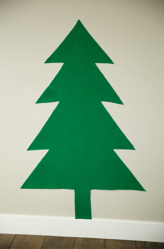 Felt Christmas Tree For Kids' Creative Play