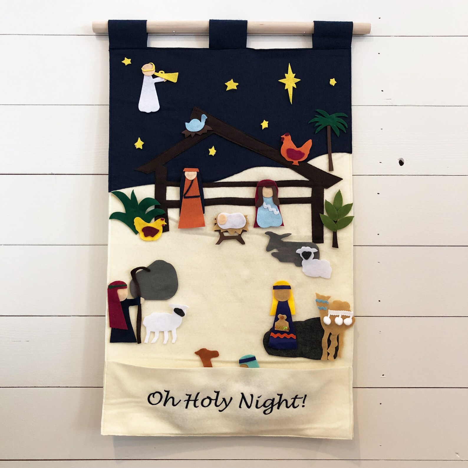 Beautiful nativity advent calendar Nativity countdown Etsy