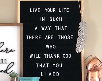 SALE!!Extra Extra Large Black Felt Letter Board 24" x 18" with 286 letters!