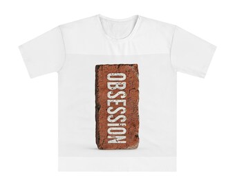 Obsession Brick Graphic T-shirt | Men's Loose Tee
